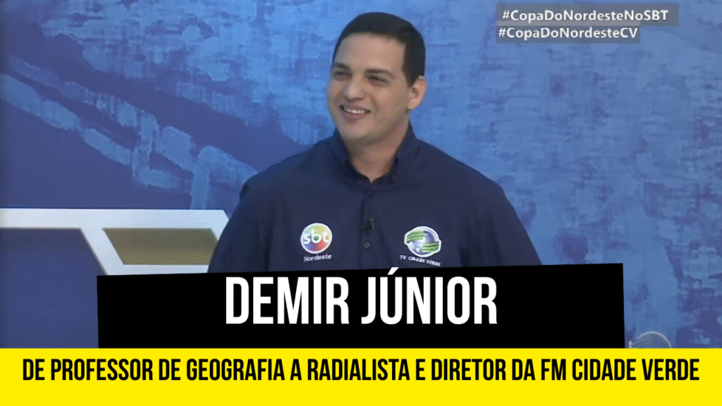 Demir Junior - Professor de Geografia a radialista