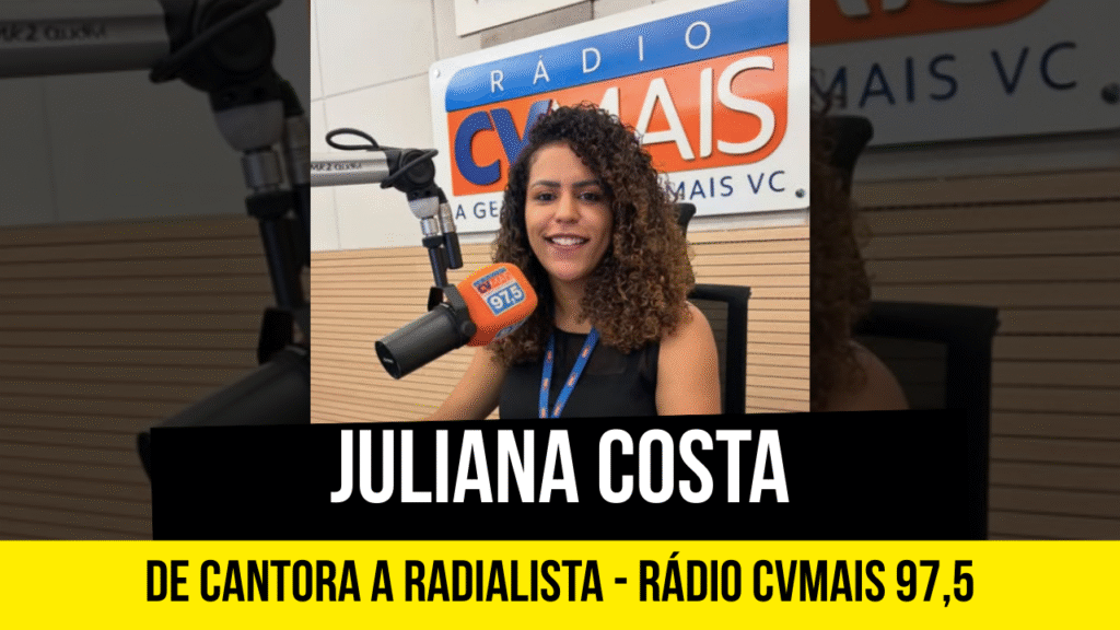 Juliana Costa - Cantora a radialista